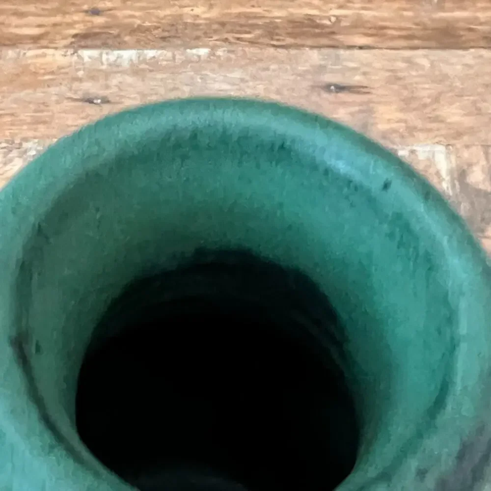 Studio Art Pottery Vassel With Spout 7